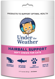 30 Count Under the Weather Hairball Support Cat Chews by Pet Food Warehouse