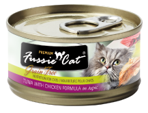 Fussie Cat Tuna with Chicken Can Cat Food 5.5oz by Pet Food Warehouse
