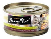 Fussie Cat Tuna with Clam Can Cat Food 2.82oz by Pet Food Warehouse