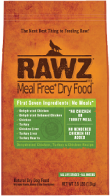 Rawz Chicken Turkey Dog Food 3.5lb by Pet Food Warehouse