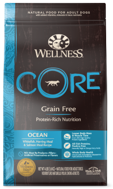 Wellness Core Ocean Fish Dog Food 4lb by Pet Food Warehouse
