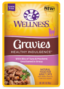 Wellness Healthy Indulgence Gravies Tuna Mackeral Cat Food 3oz by Pet Food Warehouse