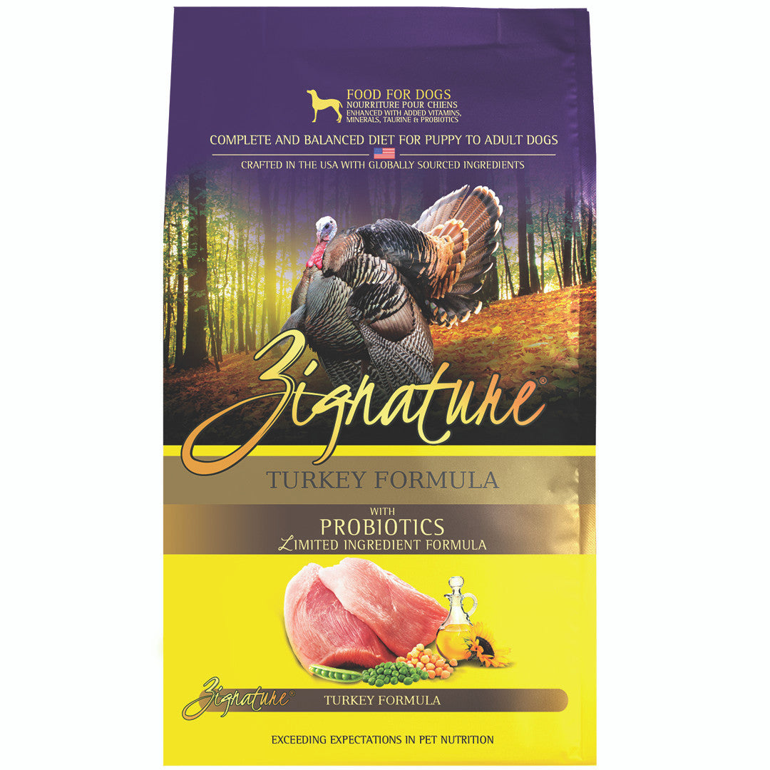 Zignature Turkey Dog Food Dry 4lb by Pet Food Warehouse