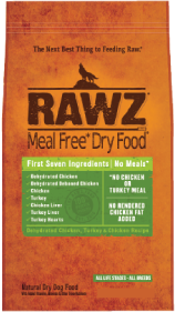 Rawz Chicken Turkey Dog Food 20lb by Pet Food Warehouse