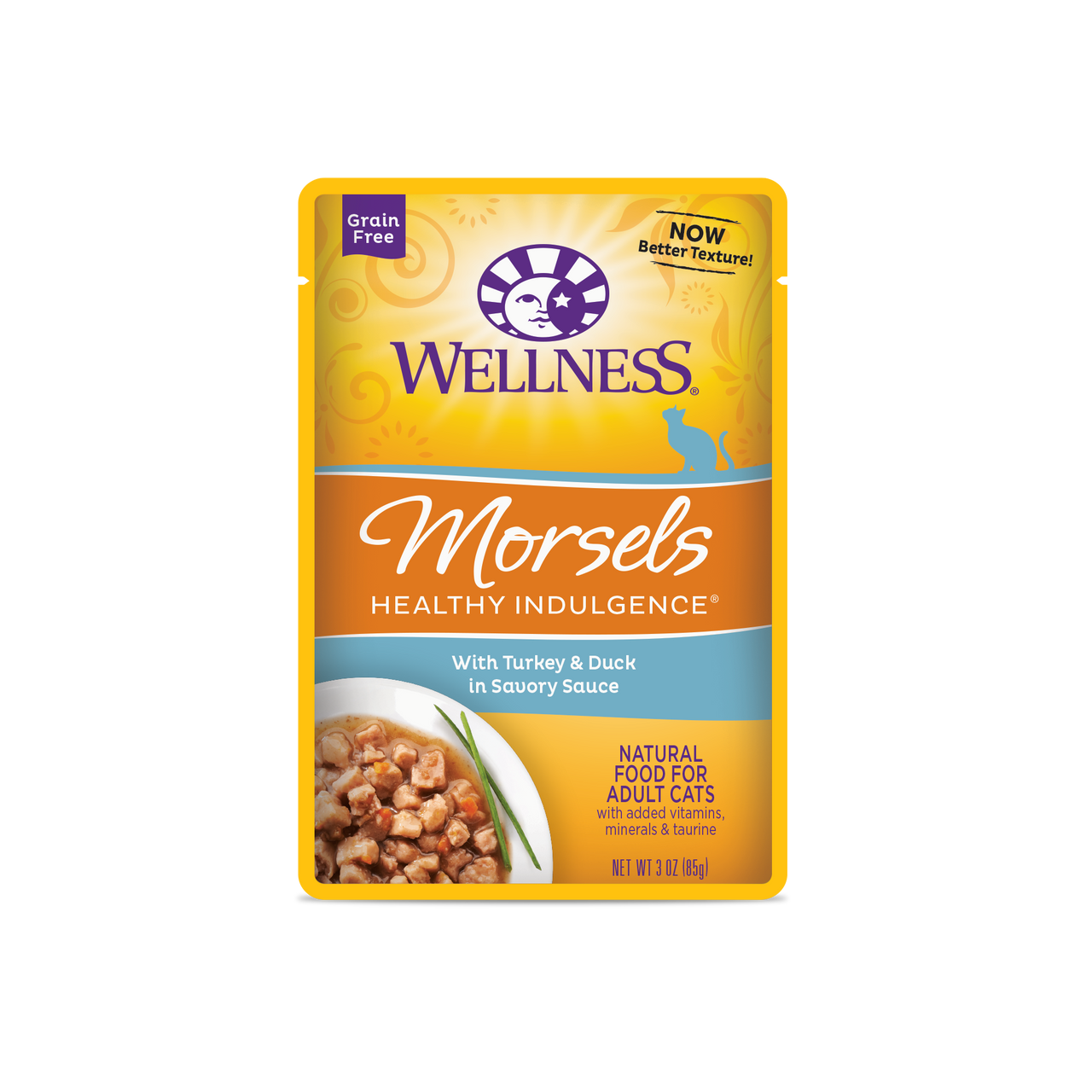 Wellness Healthy Indulgence Turkey Duck Cat Food 3oz by Pet Food Warehouse