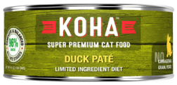 Koha Limited Ingredient Duck Pate Cat Food 5.5oz by Pet Food Warehouse