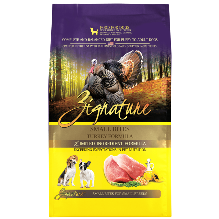 Zignature Turkey Small Bite Dog Food Dry 12.5lb by Pet Food Warehouse