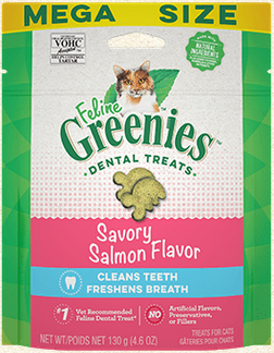 Greenies Cat Treat Salmon 4.6oz by Pet Food Warehouse
