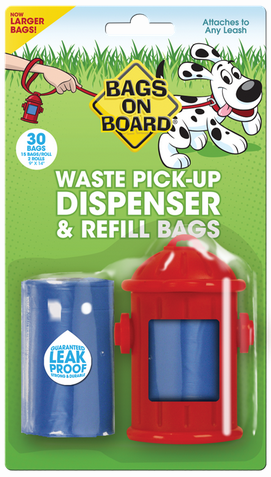 Bramton Hydrant Bags On Board Poop Bag Dispenser by Pet Food Warehouse