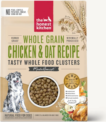 Honest Kitchen Whole Food Clusters Whole Grain Chicken Dog Food 5# by Pet Food Warehouse