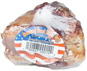 Nature's Own Smoked Beef Knee Cap Dog Treat by Pet Food Warehouse