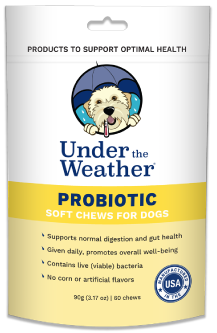 60 Count Under the Weather Dog Probiotic by Pet Food Warehouse
