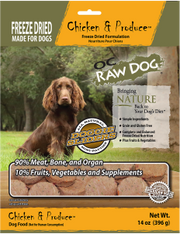 OC Raw Freeze Dried Chicken Sliders Dog Food 14oz by Pet Food Warehouse