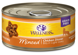 Wellness Minced Chicken Dinner Cat Food 5.5oz by Pet Food Warehouse