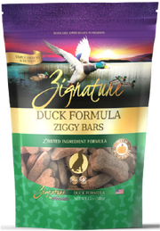 Zignature Ziggy Bars Treats Duck Dog Treat 12oz by Pet Food Warehouse