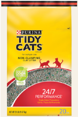 Tidy Cats Non-Clumping Clay Cat Litter 20lb by Pet Food Warehouse