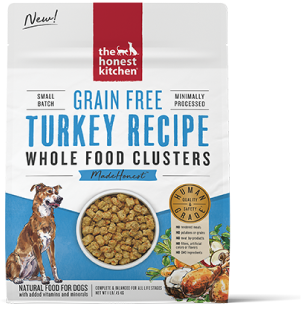 Honest Kitchen Whole Food Clusters Grain Free Turkey Dog Food 1lb by Pet Food Warehouse