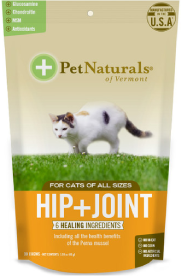 Pet Naturals Cat Hip and Joint Chew 30 Count by Pet Food Warehouse
