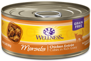 Wellness Morsels Chicken Entree Canned Cat Food 3oz by Pet Food Warehouse