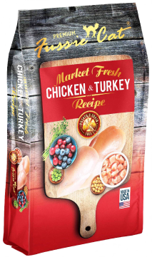 Fussie Cat Chicken & Turkey Dry Cat Food 2lb by Pet Food Warehouse