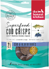 Honest Kitchen Superfood Cod Crisps Cod & Blueberry Dog Treat by Pet Food Warehouse