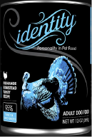 Identity 95% Free-Run Heritage Turkey Canned Dog Food 13oz by Pet Food Warehouse