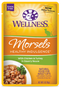 Wellness Healthy Indulgence Chicken Turkey Cat Food 3oz by Pet Food Warehouse