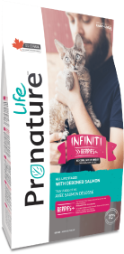 Pronature Life All Stages Infiniti Salmon Cat Food 11lb by Pet Food Warehouse
