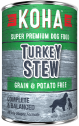 Koha Grain Free Turkey Stew Dog Food 12.7oz by Pet Food Warehouse