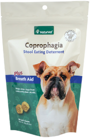 NaturVet 90 Count Coprophagia Soft Chews by Pet Food Warehouse