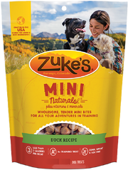 Zuke's Mini Naturals Duck Dog Treat 16oz by Pet Food Warehouse