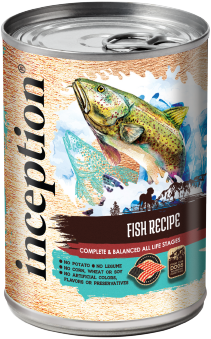 Inception Fish Recipe Dog Food 13oz by Pet Food Warehouse