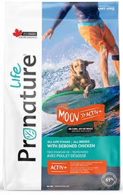 Pronature Life All Stages Dog Food Moov Chicken Dog Food 25lb by Pet Food Warehouse
