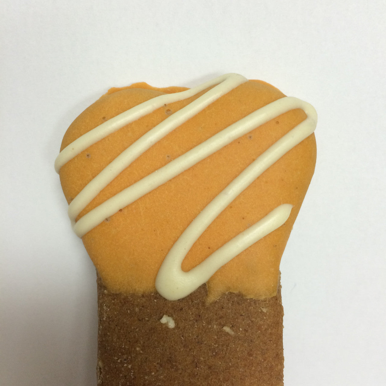 Andy's Dandys Dog Treat Decorated Bone Orange by Pet Food Warehouse