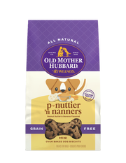 Old Mother Hubbard Grain Free Mini P-Nutter'N Nanners Dog Treat 16oz by Pet Food Warehouse