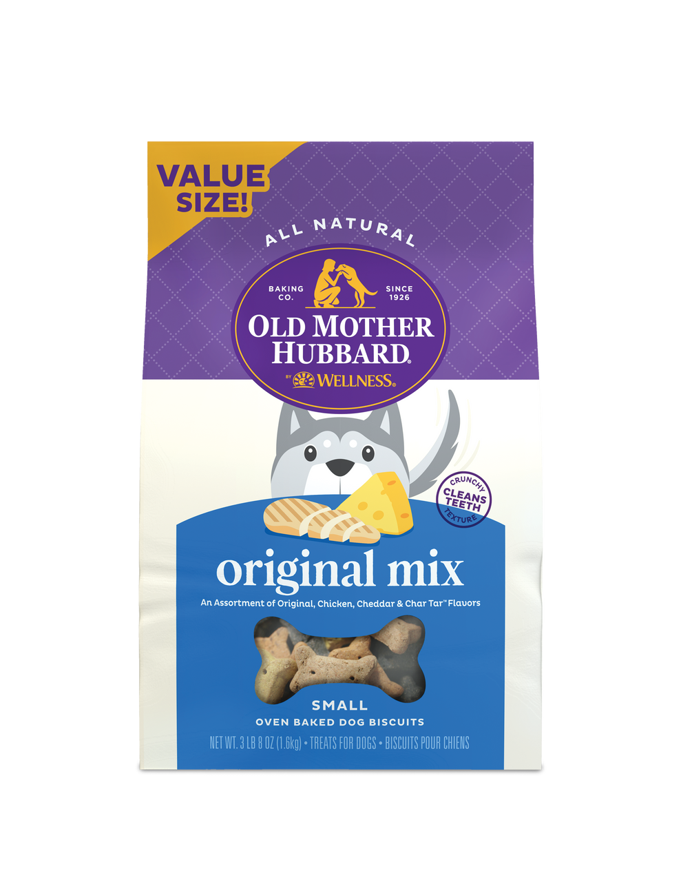 Old Mother Hubbard Small Old Fashioned Assorted Dog Treat 3#-8oz by Pet Food Warehouse