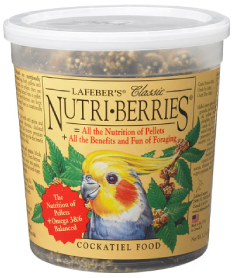 Lafeber's 4# Nutri-Berries Cockatiel Bird Food by Pet Food Warehouse