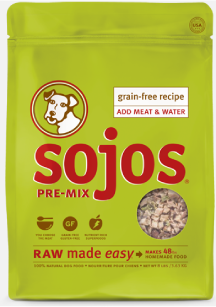 Sojo's Grain Free Fruit Vegetable Mix A Meal Dog Food 8lb by Pet Food Warehouse