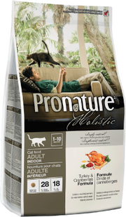 Pronature Holistic Cat Turkey & Cranberry Indoor Cat Food 6lb by Pet Food Warehouse