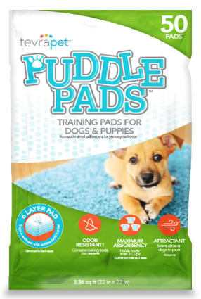 50 ct TevraPet Puddle Pads by Pet Food Warehouse