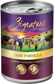 Zignature Goat Dog Food Canned 13oz by Pet Food Warehouse