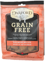Darford Grain Free Salmon Heart Dog Treat 12oz by Pet Food Warehouse