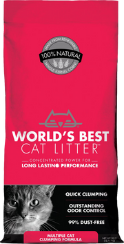 World's Best Multiple Cat Litter 28lb by Pet Food Warehouse