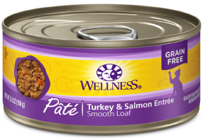 Wellness Complete Health Turkey Salmon Cat Food 5.5oz by Pet Food Warehouse