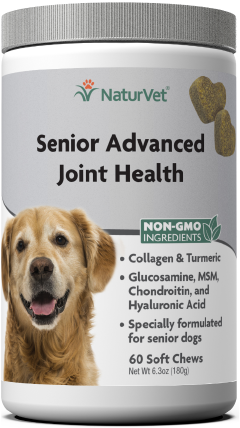 NaturVet 60ct Senior Advanced Joint Health Sot Chew by Pet Food Warehouse