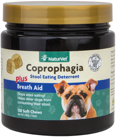 NaturVet 130 Count Coprophagia Tab Repellent by Pet Food Warehouse