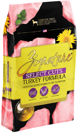 Zignature Select Cuts Turkey Formula Dog Food 4lb by Pet Food Warehouse
