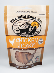 The Wild Bone Co Jerky Chicken 4.5oz by Pet Food Warehouse