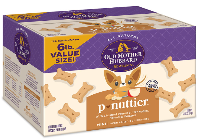 Old Mother Hubbard Mini Old P-Nuttier Dog Treat 6# by Pet Food Warehouse