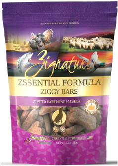 Zignature Ziggy Bars Treats Zssential Dog Treat 12oz by Pet Food Warehouse